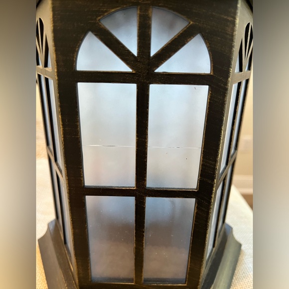 Lantern light decor color changing faux distressed iron look - Picture 12 of 16